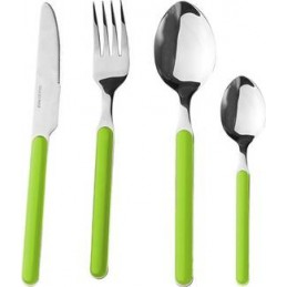 Cutlery set Delice green,...