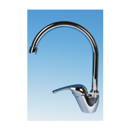 Lever mixer tap, height 255mm