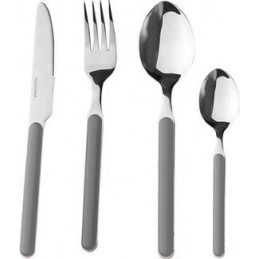 Cutlery set Delice gray, 16...